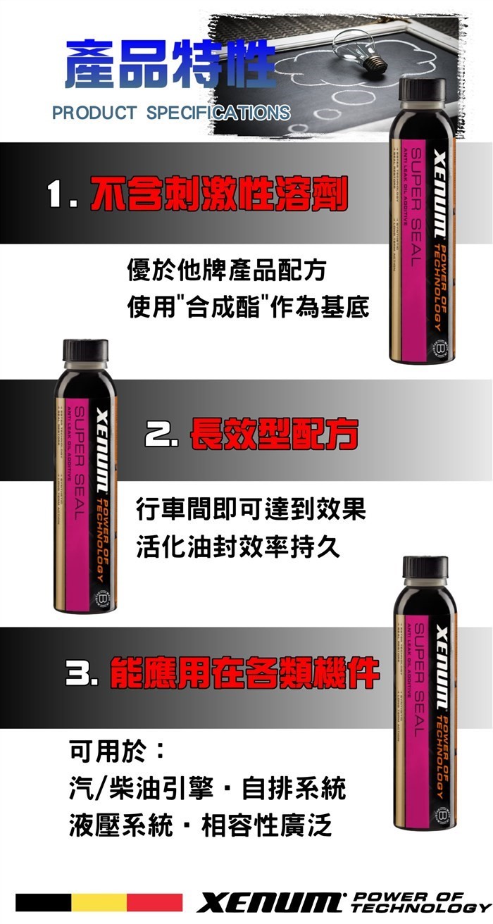 Super Seal 超強油封活化止漏劑