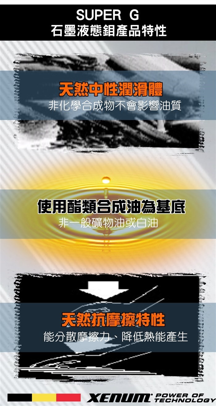 SUPER-G 石墨液態鉬引擎雙效增進劑