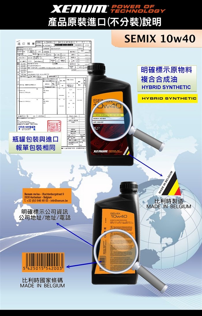 SEMIX-10W40 HYBRID合成 A3/B4