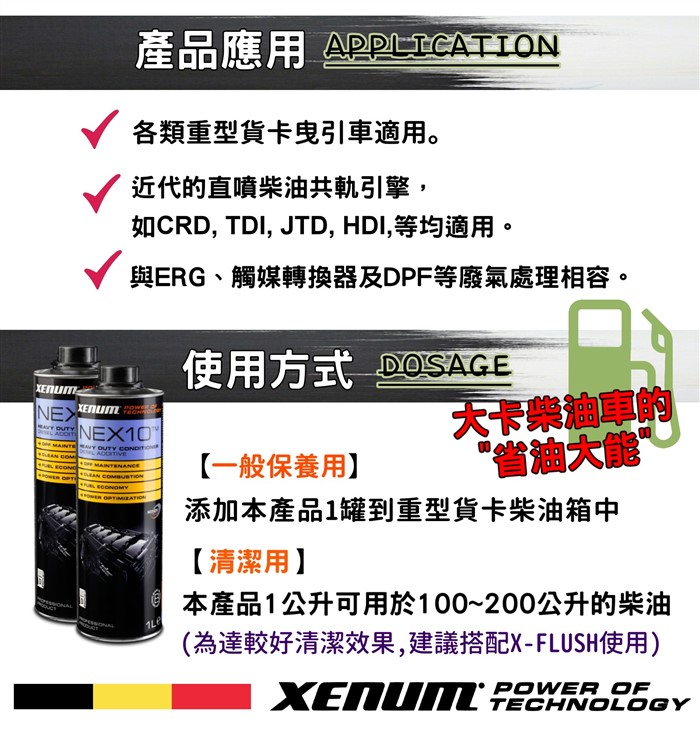 西門NEX-10重級柴油調節液(DPF適用)-1L