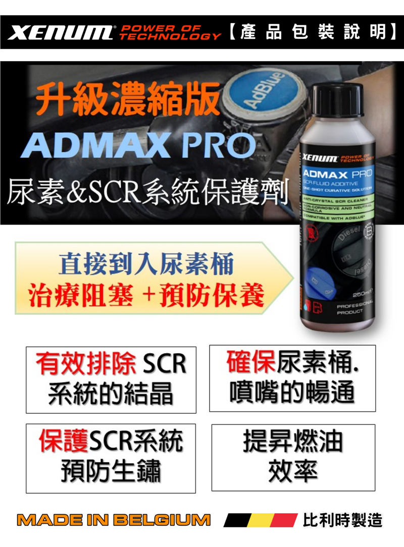 ADMAXPRO尿素/SCR清潔保護劑